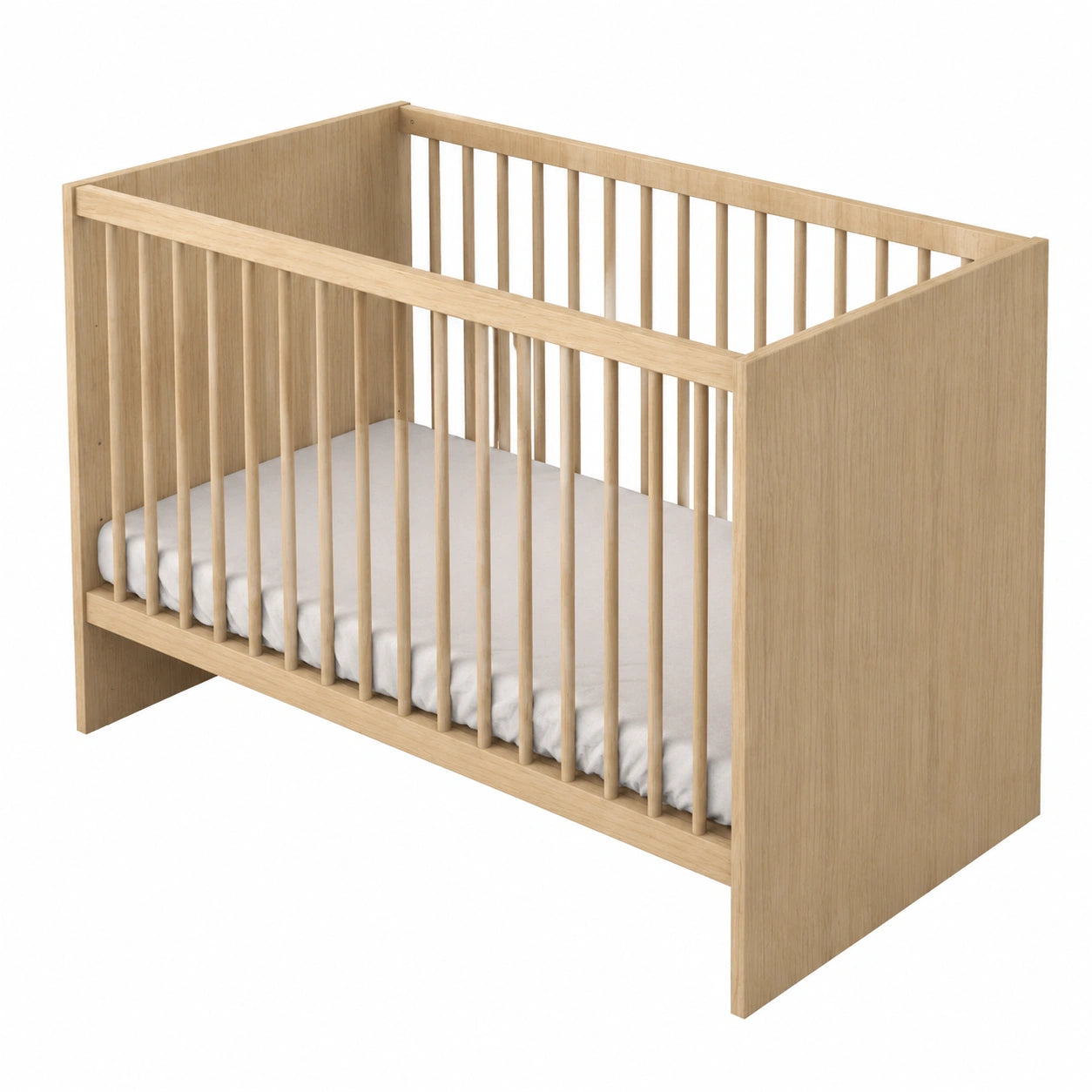 Lit, en chêne, pour la chambre